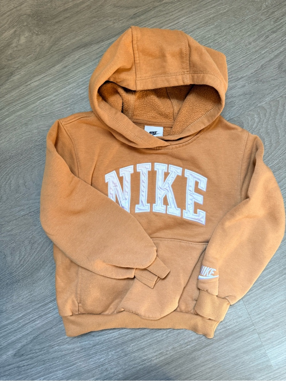 Nike Kids Pullover Hoodie with White Logo
